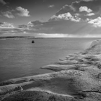 Buy canvas prints of Mouth of the Dovey, Aberdovey, Wales, UK by Mark Llewellyn
