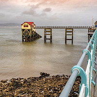 Buy canvas prints of Mumbles Lifeboat Station, Swansea, Wales, UK by Mark Llewellyn