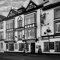Buy canvas prints of The Dovey Inn, Aberdovey, Wales, UK by Mark Llewellyn