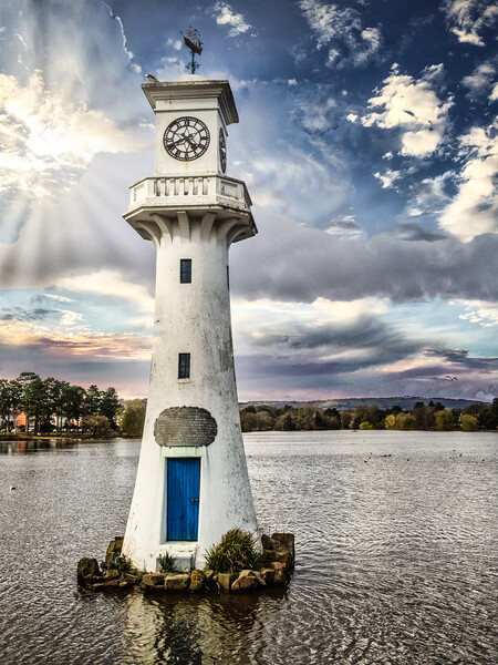 Scott Memorial at Roath Park, Cardiff, Wales, UK Picture Board by Mark Llewellyn