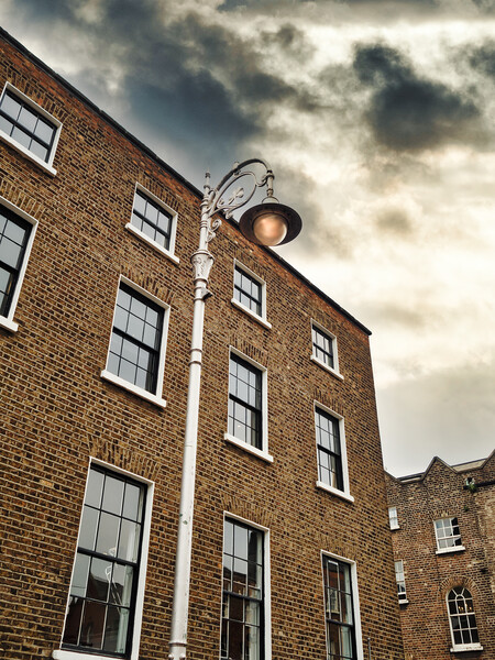 Dublin Street Lamp, Ireland Picture Board by Mark Llewellyn