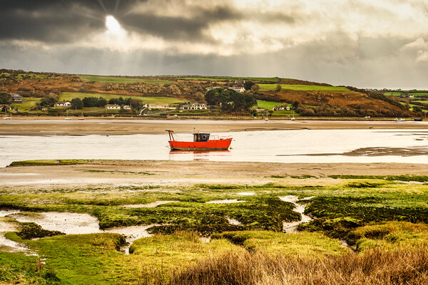 Teifi Estuary Storm, Pembrokeshire, Wales, UK Picture Board by Mark Llewellyn