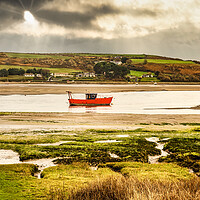 Buy canvas prints of Teifi Estuary Storm, Pembrokeshire, Wales, UK by Mark Llewellyn