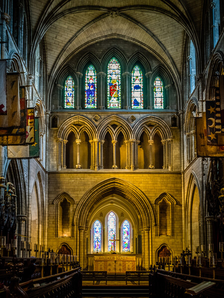 St Patricks Cathedral, Dublin, Ireland Picture Board by Mark Llewellyn