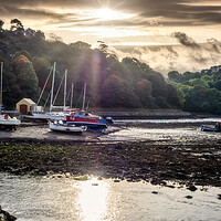 Buy canvas prints of Lower Fishguard Harbour, Pembrokeshire, Wales, UK by Mark Llewellyn