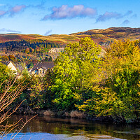 Buy canvas prints of Forth View, Stirling, Scotland, UK by Mark Llewellyn