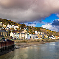 Buy canvas prints of Seafront, Aberdovey, Gwynedd, Wales, UK by Mark Llewellyn