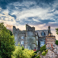 Buy canvas prints of Old Castle, Newport, Pembrokeshire, Wales, UK by Mark Llewellyn