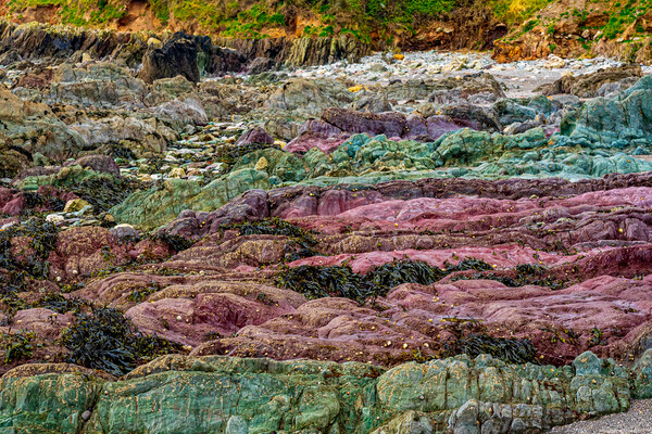 Cornish Rocks, Cornwall, England, UK Picture Board by Mark Llewellyn