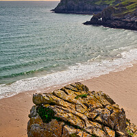 Buy canvas prints of Barafundle Bay, Pembrokeshire, Wales, UK by Mark Llewellyn