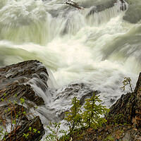 Buy canvas prints of Canadian Rapids, Canada by Mark Llewellyn