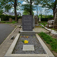 Buy canvas prints of Yeats Grave, Ireland by Mark Llewellyn