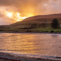 Buy canvas prints of Lone Bothy, Scotland UK by Mark Llewellyn