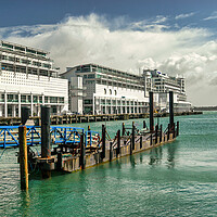 Buy canvas prints of Auckland Waterfront, New Zealand by Mark Llewellyn
