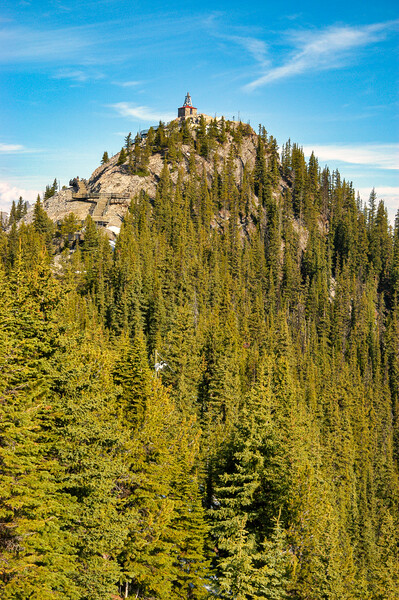 Sulphur Mountain, Banff, Canada Picture Board by Mark Llewellyn