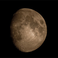 Buy canvas prints of The Moon by Simon West