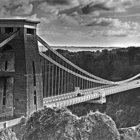 Buy canvas prints of Clifton Suspension Bridge by Simon West