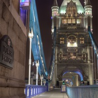 Buy canvas prints of Tower Bridge in London by Simon West