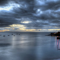 Buy canvas prints of Tenby Harbour by Simon West