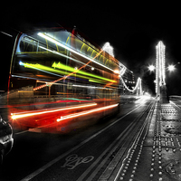 Buy canvas prints of London Red Bus by Simon West