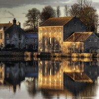 Buy canvas prints of Carew Tidal Mill by Simon West