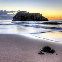 Buy canvas prints of Saint Catherines Island, Tenby by Simon West