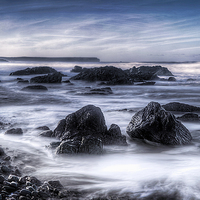 Buy canvas prints of Early Morning Freshwater West by Simon West