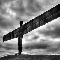 Buy canvas prints of Angel of The North by Simon West
