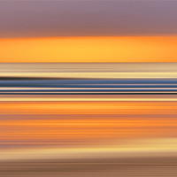 Buy canvas prints of Sunset on the beach by nick woodrow