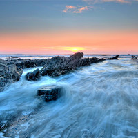 Buy canvas prints of Incoming Tide by nick woodrow