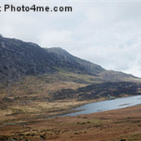 Buy canvas prints of View from Idwal by David Eckersley