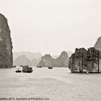 Buy canvas prints of Halong Bay by Barry Newman