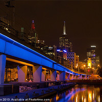 Buy canvas prints of Melbourne Blues by Barry Newman