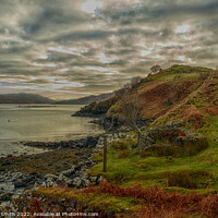 Buy canvas prints of The remains of a fisherman's bothy. by Richard Smith
