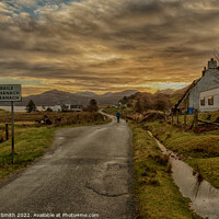 Buy canvas prints of The road through the crofting community of Balmeanach by Richard Smith