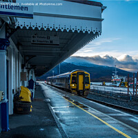 Buy canvas prints of Kyle railway station by Richard Smith