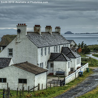 Buy canvas prints of Self-catering cottages, Duntulm by Richard Smith