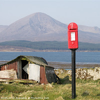 Buy canvas prints of An unused postbox by Richard Smith
