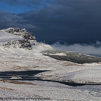 Buy canvas prints of The Storr in winter by Richard Smith