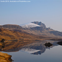 Buy canvas prints of Storr reflected by Richard Smith