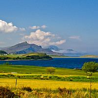 Buy canvas prints of The southern end of the Trotternish Ridge by Richard Smith