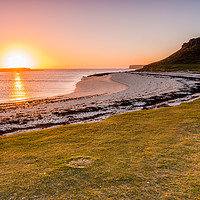 Buy canvas prints of Sunset over the Little Minch by Richard Smith