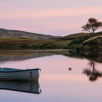 Buy canvas prints of Fishing boat upon Loch Fada #1 by Richard Smith