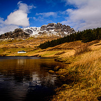 Buy canvas prints of The Storr reflected by Richard Smith