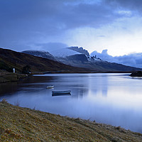 Buy canvas prints of   The Storr on a winters morn                      by Richard Smith
