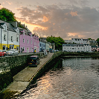 Buy canvas prints of Portree quay and slip by Richard Smith