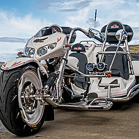 Buy canvas prints of Motor trike #1 by Richard Smith