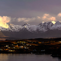 Buy canvas prints of Black Cuillin of Skye by Richard Smith