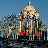 Buy canvas prints of Newport on Tay drinking water fountain. #2 by Richard Smith