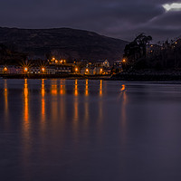 Buy canvas prints of Street lights at dusk by Richard Smith